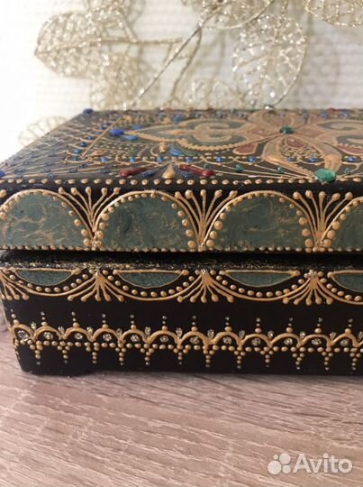 Шкатулка для украшений ручная работа