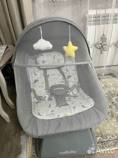 Шезлонг детский электрический