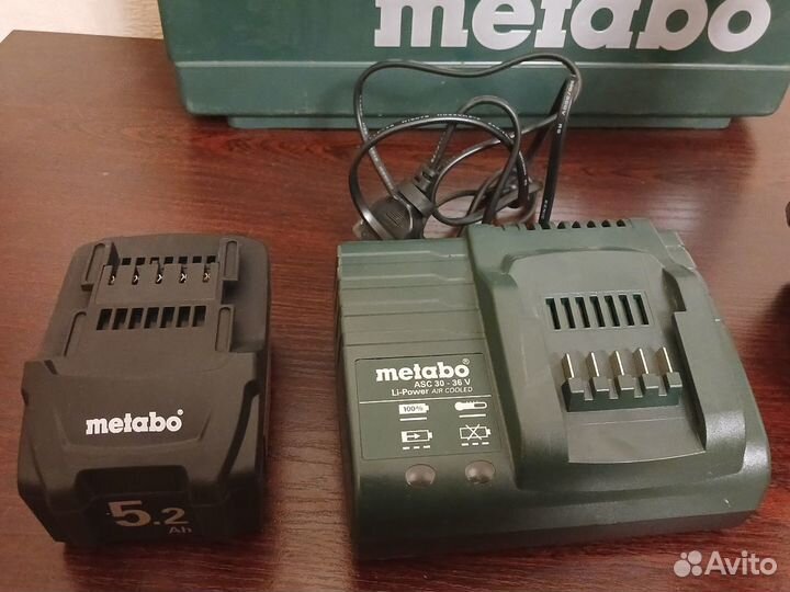 Аккумуляторная дрель-шуруповёрт metabo BS 18 LT BL