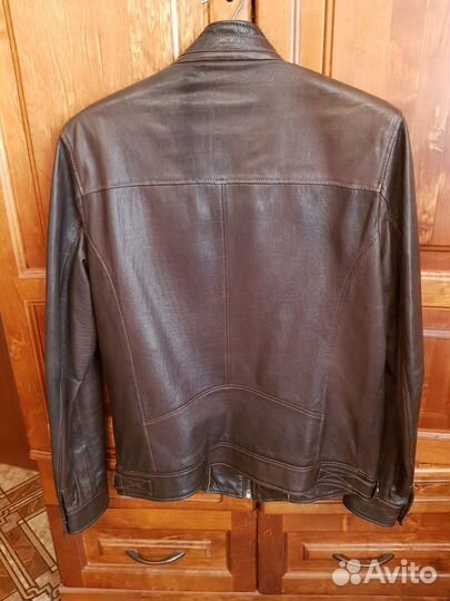 Кожаная куртка мужская