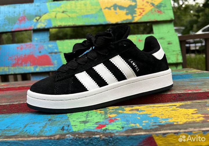 Кроссовки Adidas Campus 00s Black Люкс