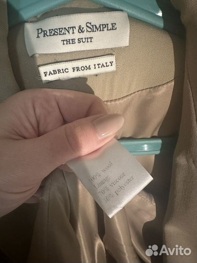 Пиджак Present simple двубортный Mckinsey