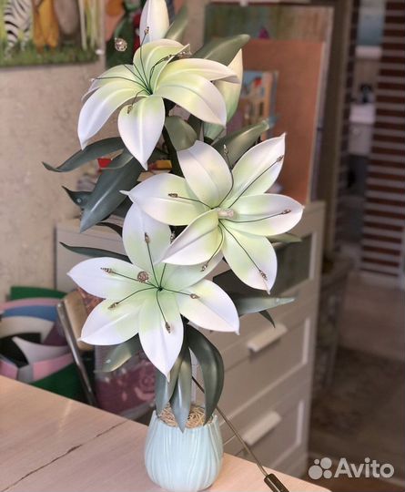 Светильники Букеты Розы Лилии