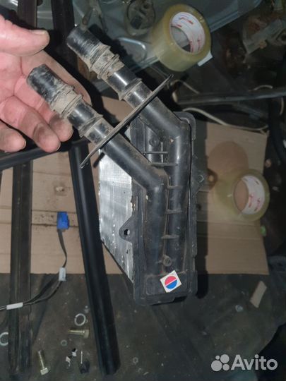 Радиатор печки рено симбол