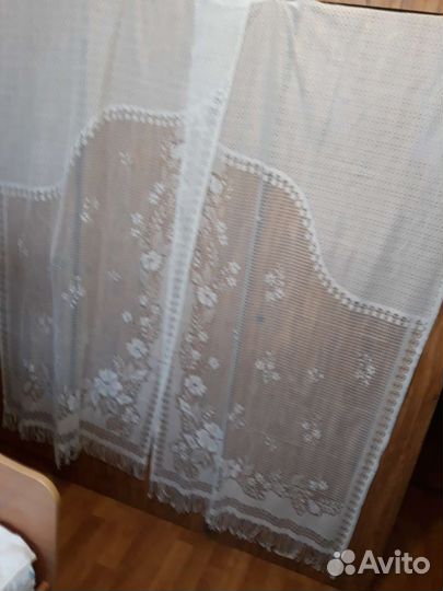 Штора на окно, б/у