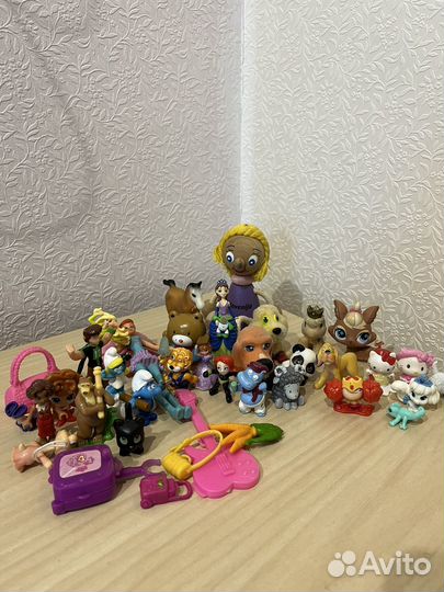 Игрушки из киндера и макдональдс