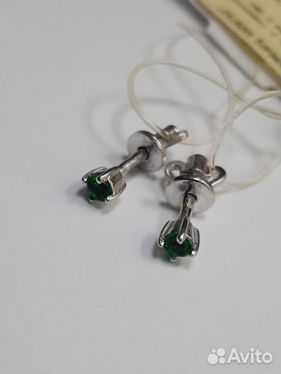 Серебряные серьги проба 925 Арт.007382080124