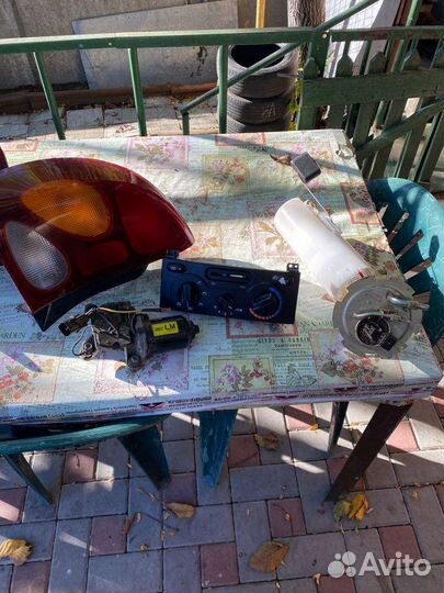 Запчасти на chevrolet lanos