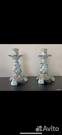 Антикварный подсвечник