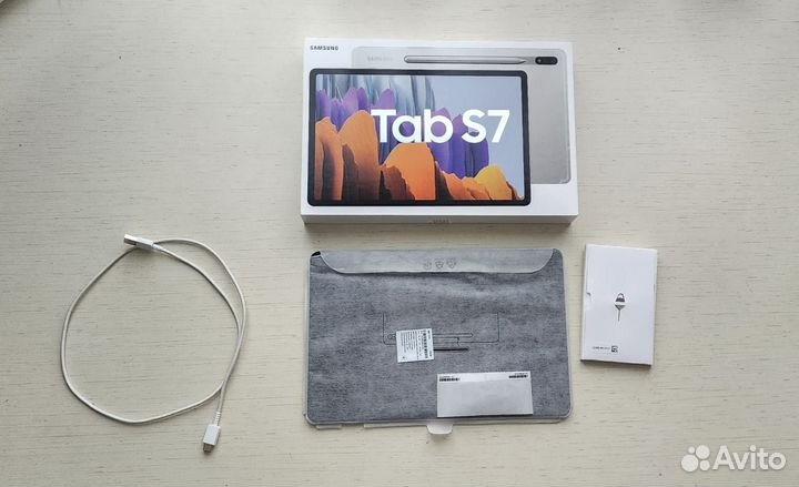Samsung galaxy tab s7 + клавиатура