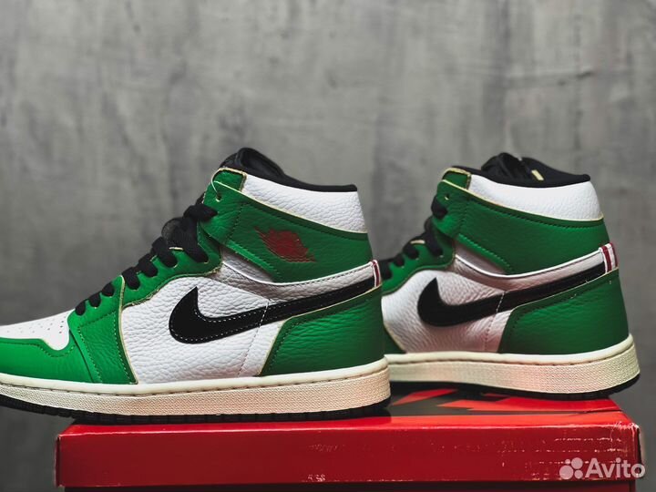 Кроссовки Nike Air Jordan 1 Retro High Lucky Green