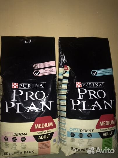 Purina PRO Plan сухой корм для собак 18кг