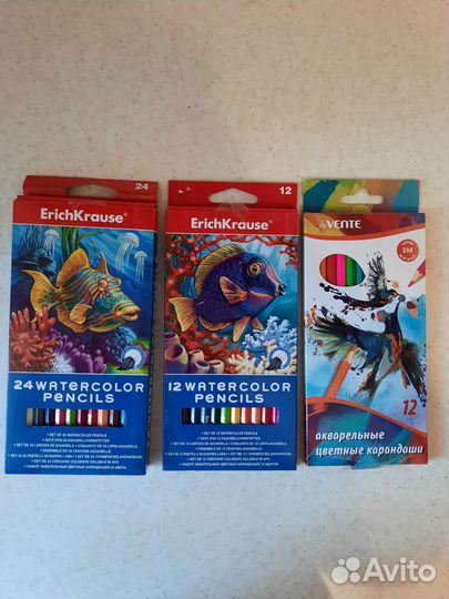 Акварельные карандаши для профессионал. художников