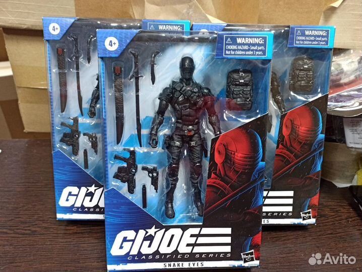 Фигурки Penguin, Azrael, Soldier (Hoth), Snake Eye