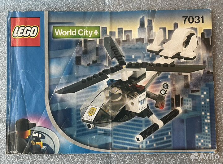 Лего 7932 Вертолет оригинал раритет