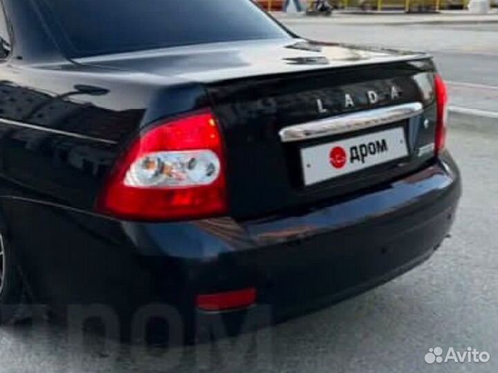 Задний бампер priora 1 седан