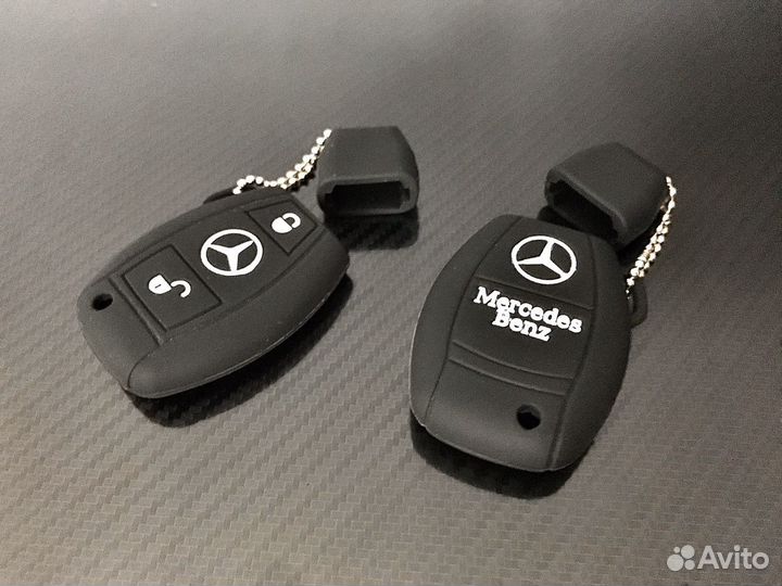 Чехол для ключа Mercedes селиконовый