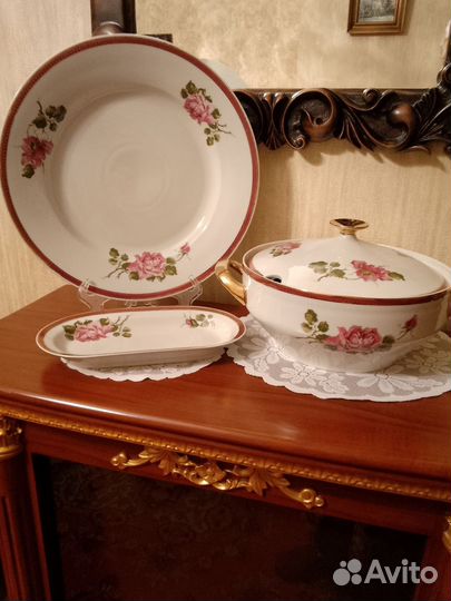 Супница с крышкой, блюдо Польша