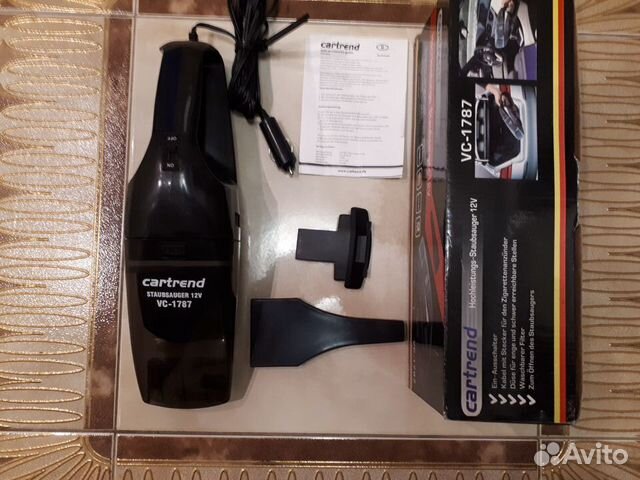 Пылесос автомобильный Cartrend Vc-1787