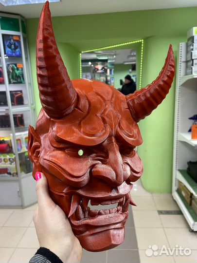Японская маска демона Они (Oni japan mask)