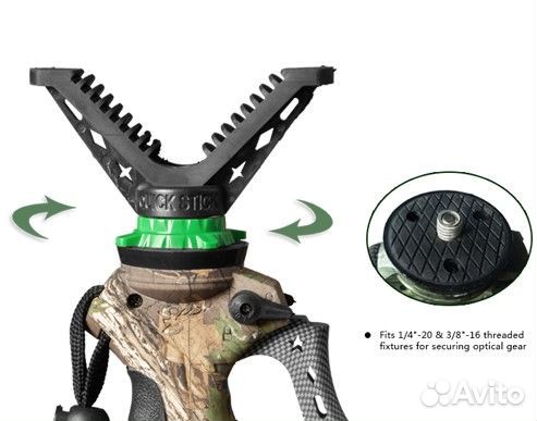 Трипод FieryDeer Quick-Stick Gen.3 (108-180см)