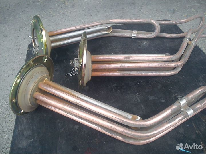 Нагревательный тэн 2000 W, 220 V, медь, под винт