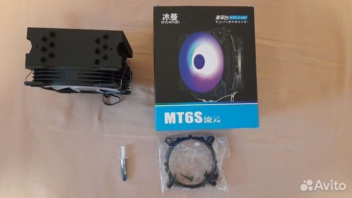 Кулер процеccорный MT6S snowman