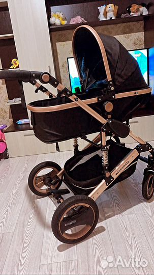 Коляска 2 в 1 новая
