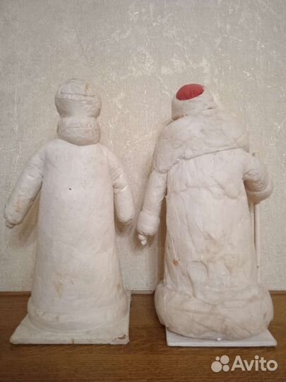 Снегурочка СССР и дед мороз СССР