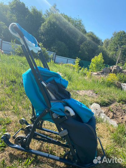 Санки-коляска