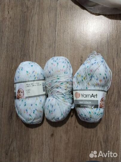 Пряжа yarn art bebi color