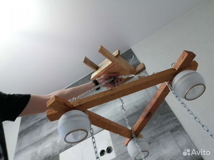 Люстра ручной работы