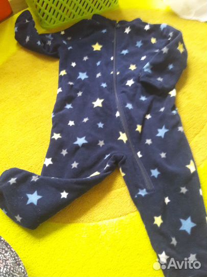 Флисовый комбинезон 86