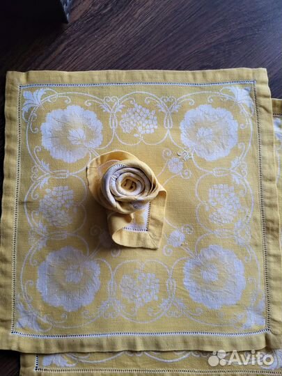 Сервировочные салфетки 6шт (хлопок)