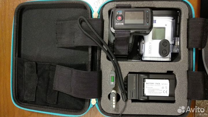 Экшен камера Sony x-1000 vr с пультом