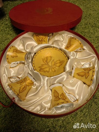 Чайный кофейный набор фарфор новый