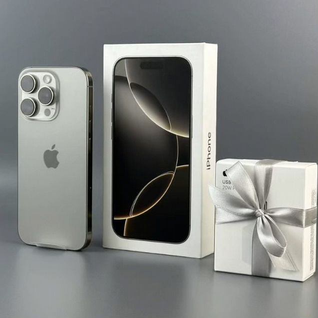 iPhone 16 Pro, 256 ГБ, SIM + eSIM