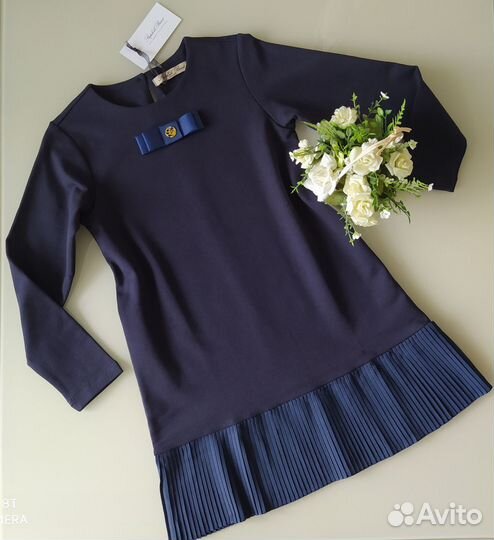 Платье для первоклассницы 122-140 S.Beart