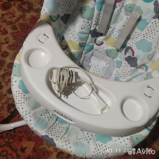 Детская люлька-качель электрическая