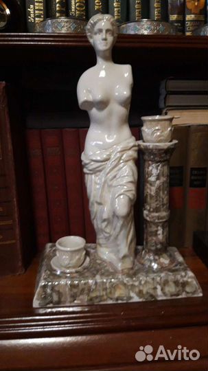 Статуэтка -подсвечник Венера Милосская фарфор