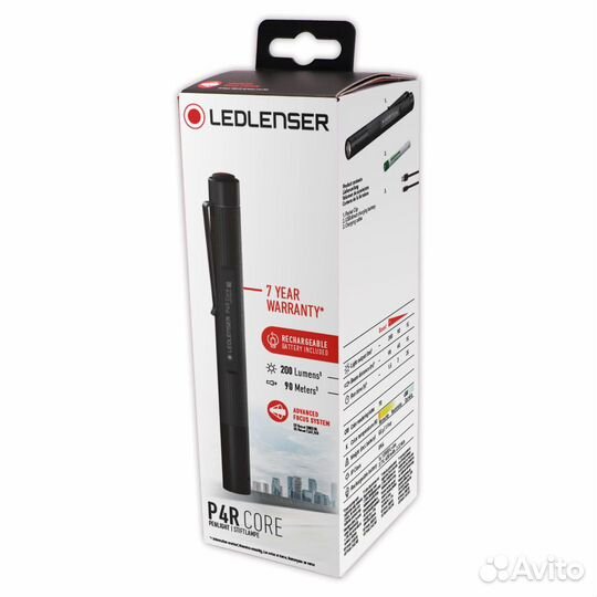 Ручной фонарь LED lenser P4R Core