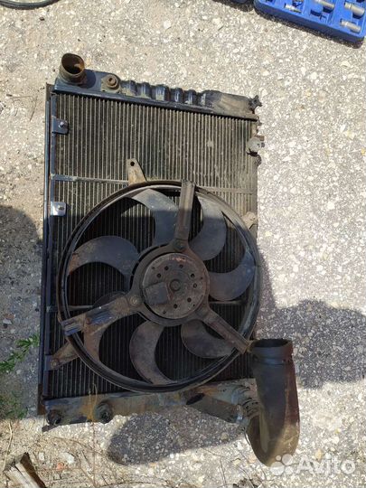 Медный радиатор Волга Газель