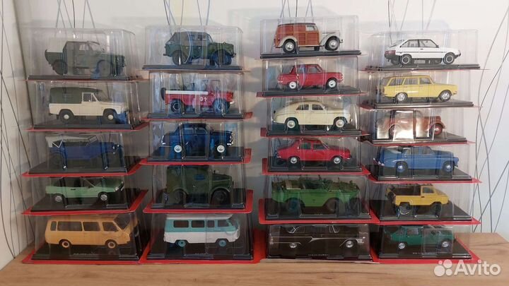 Модели автомобилей СССР от Ашет