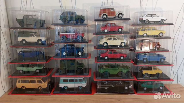 Модели автомобилей СССР от Ашет