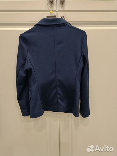 Пиджак button blue