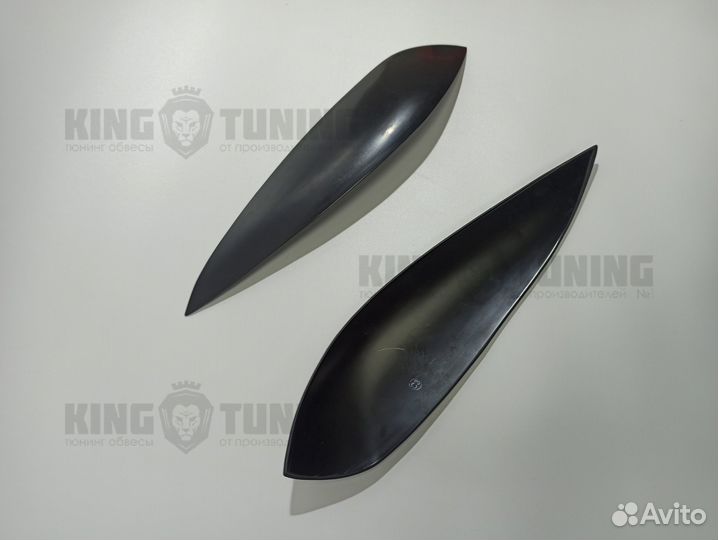 Реснички на фары Лансер 9 (Широкие)