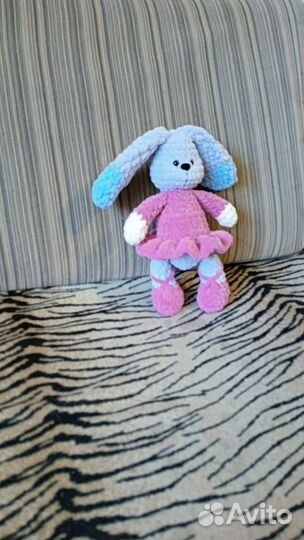 Мягкая игрушка зайка Эля