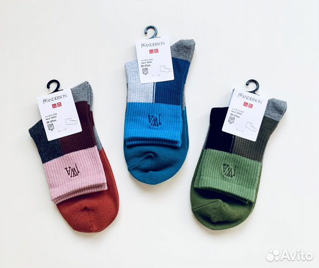Носки Uniqlo & JW Anderson