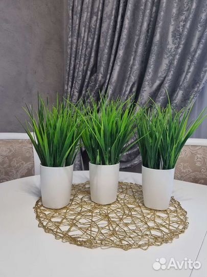 Искусственная трава осока