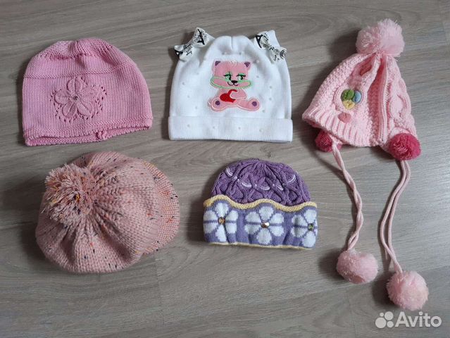 Шапки детские для девочки новые